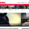 Soralviral News and Magazine blogger template